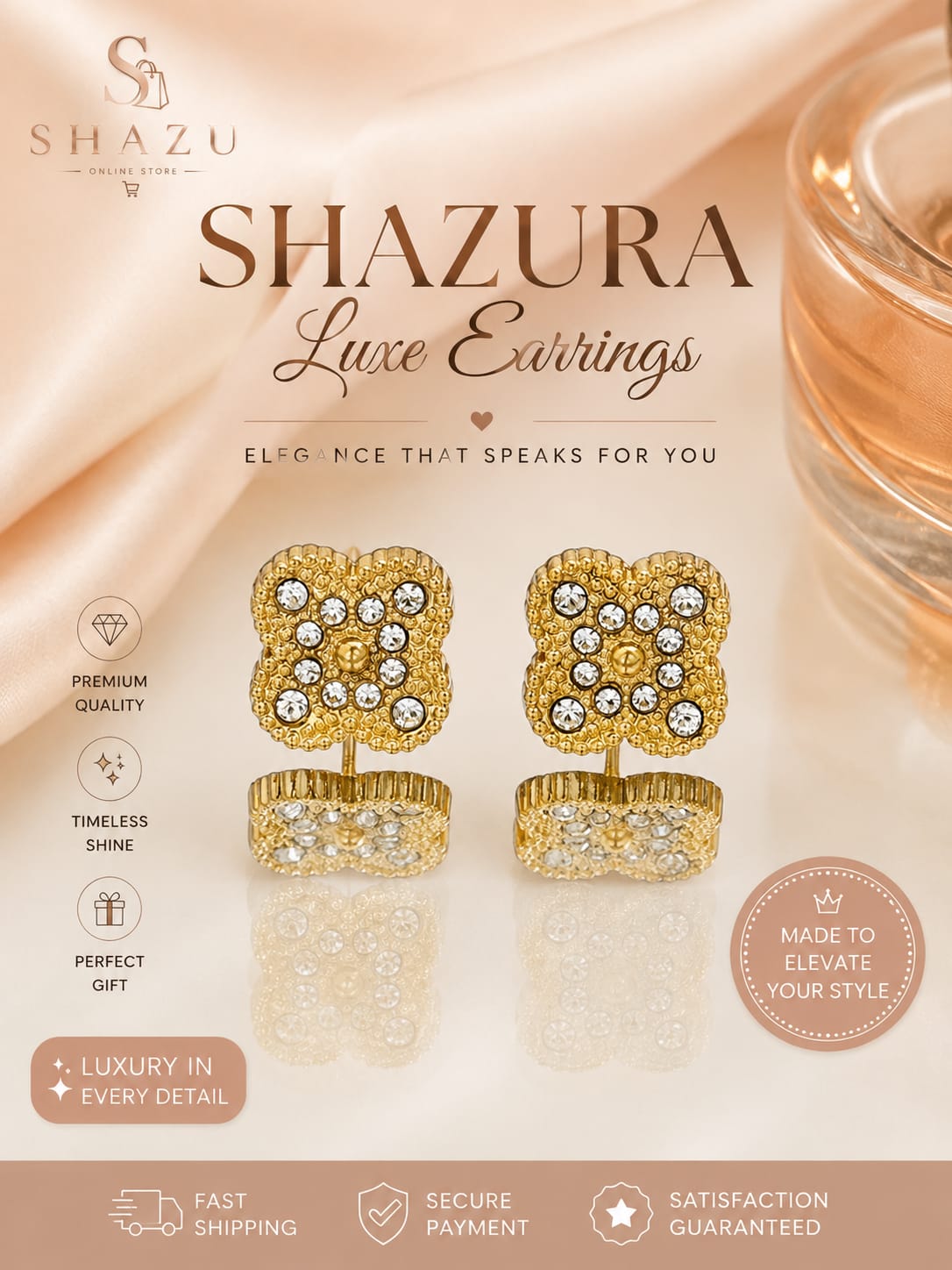 SHAZURA Luxe Ohrringe